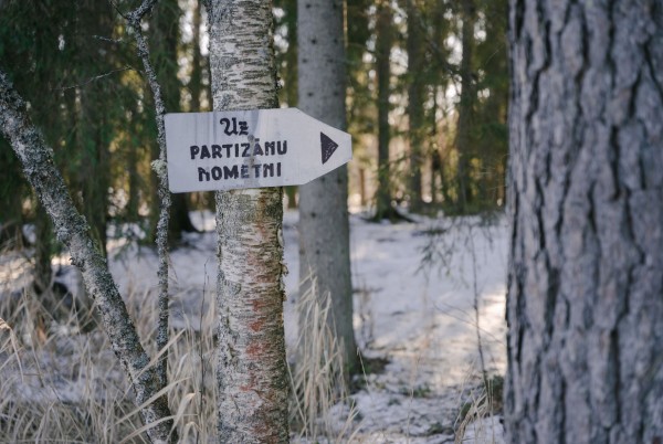 Ekskursija uz partizānu mītnēm Stompakos